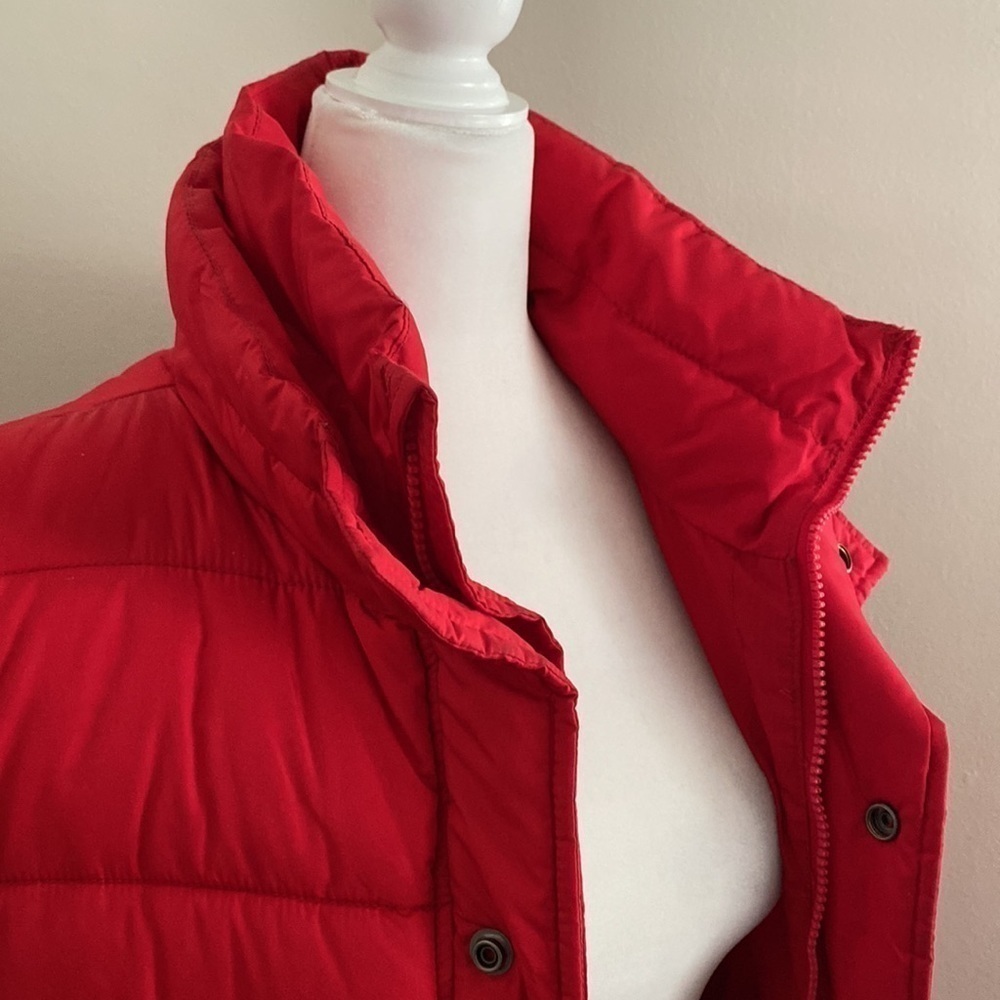 Hollister Y2K vintage red puffer vest - Picture 5 of 9